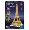 Ravensburger 3D Puzzle Eiffelturm bei Nacht 216 Te