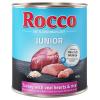 Rocco Junior 6 x 800 g - Geflügel mit Hühnerherzen