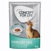 Concept for Life Sterilised Cats - in Soße - 48 x 