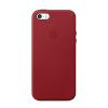 Apple Original iPhone SE Leder Case (PRODUCT)RED