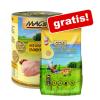 12 x 400 g MAC´s Cat + 300 g Trockenfutter gratis!