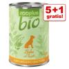 5 + 1 gratis! zooplus Bio Probierpaket zum Sonderp
