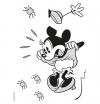 Komar Deco-Sticker ´´Minnie Scream´´