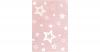Kinderteppich, STARLIGHT rosa/weiss Gr. 130 x 190