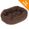 Cozy Hundebett Mocca - L 120 x B 105 x H 25 cm