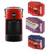 Lavazza Kapselmaschine Jolie rot inklusive 10 Pake