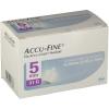 Accu Fine® sterile Nadeln 5 mm (31G)