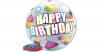 Luftballon Bubble Balloon Cupcake Happy Birthday