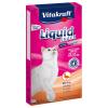 Vitakraft Cat Liquid-Snack Ente & ß-Glucane - 6 x 