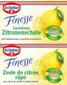 Dr. Oetker Finesse - geriebene Zitronenschale