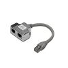 DIGITUS CAT5e 2x RJ45 auf...