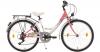 Kinderfahrrad Dacapo Florida 24 Zoll, weiß-rosa