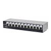 Intellinet Abschließbares 12-Port Cat6 Patchpanel 