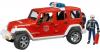 Bruder 02528 Jeep Wrangler Feuerwehr Einsatzfahrze