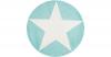 Kinderteppich STAR mint/w...