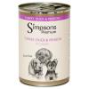 Simpsons Premium Nassfutter Puppy mit Pute, Ente &