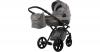 Kombi Kinderwagen Alive Be Carbon, grau-lemon