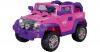 Elektroauto Jeep JJ235 JIA 2 x 25 Watt Motor, pink