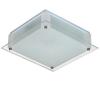 s`luce Wandleuchte Deckenlampe QUAD Glas