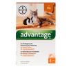 Advantage® für Katzen und Zierkaninchen - 40 mg: 4