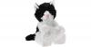 GLITTER-KITTY Katzen-Baby schwarz/weiß, 20 cm
