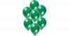 Luftballons metallic grün...