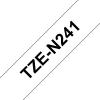Brother TZe-N241 Schriftband, schwarz auf weiss 18