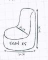 Global Bedding Sitzsack Seat XS - Pushbag