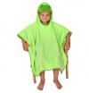 WÖRNER SÜDFROTTIER Bade Poncho ´´Frosch´´, Kapuze,