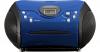 Lenco SCD-24 blau/schwarz