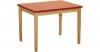 Kindertisch, MDF rot lack