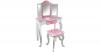 Schminktische Zebra pink/