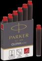 PARKER 1950408 TINTENPATRONE QUINK MINI ROT 6 STÜC