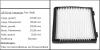 Standard-Innenraum-Filter (Pollenfilter), Filterei