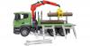 BRUDER 03524 Scania R-Serie Holztransport LKW mit 