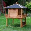 Kaninchenstall Outback Pagode mit Freigehege - L 1