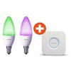 Philips Hue White and Color Ambiance E14 LED Lampe