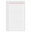 OPACHER Notizen, liniert, A6-Format, 50 Blatt