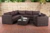 CLP Polyrattan-Lounge TIBERA mit Stauraum Gartense