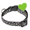 zoolove Hundehalsband aus Nylon Bones - S: Halsumf