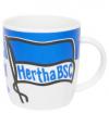 Fanmarken Hertha BSC Berlin Tasse, Flagge