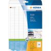 HERMA 4333 Etiketten Premium A4, weiß 25,4x10 mm P