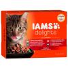 IAMS Delights Adult in Gelee 12 x 85 g - Land & Se