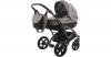 Kombi Kinderwagen Voletto Carryo, schwarz-grau