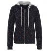 edc Sweatjacke, floral, m