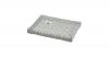 Kuscheldecke Strick, grau, 75 x 100cm Gr. 70 x 100