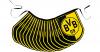 Wimpel-Girlande BVB, schwarz/gelb, 5 m x 20 cm