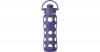 Lifefactory Trinkflasche Glas Royal Purple Flip To
