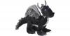 Drache 35cm stehend schwarz