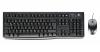 Logitech MK 120 corded Desktop USB Keyboard + Mous